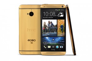 HTC One Gold - Guldpläterad mobiltelefon