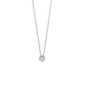 Diamanthalsband i 18K guld