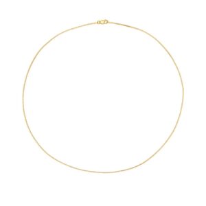 Halsband OMTANKE i äkta silver 50cm