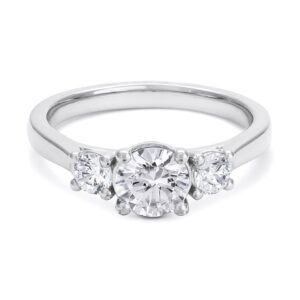 Ring med labbodlade diamanter Maia