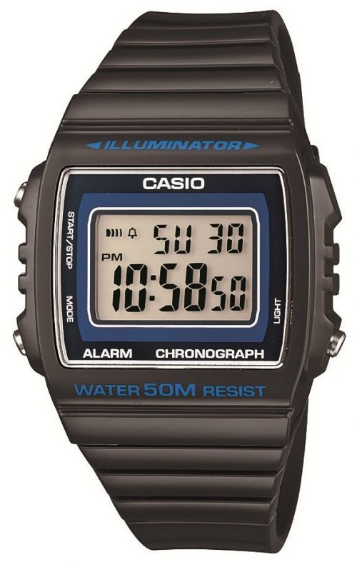 Casio Collection W-215H-8AVEF LCD/Resinplast 43.8x40.7 mm