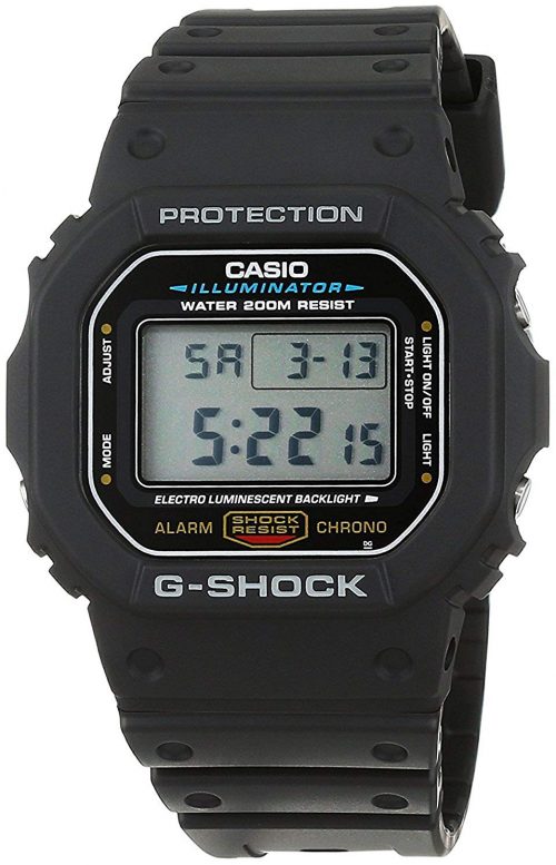 Casio G-Shock Herrklocka DW-5600E-1VER Resinplast 48.9x42.8 mm